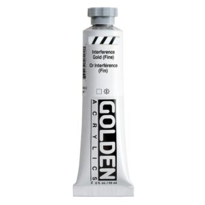 Golden - Heavy Body Acrylic Paint - 59ml - Inter Gold (Fine) VII