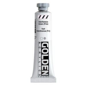 Golden - Heavy Body Acrylic Paint - 59ml - Inter Green (Fine) VII