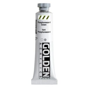 Golden - Heavy Body Acrylic Paint - 59ml - Phosphorescent Green VII