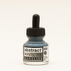 Sennelier - Abstract Acrylic Ink - 30ml - Iridescent - Silver