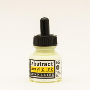 Sennelier - Abstract Acrylic Ink - 30ml - Fluorescent Yellow