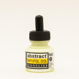 Sennelier – Abstract Acrylic Ink – 30ml – Fluorescent Yellow