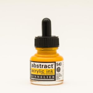 Sennelier - Abstract Acrylic Ink - 30ml - Cadmium Yellow deep hue
