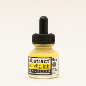 Sennelier - Abstract Acrylic Ink - 30ml - Cadmium Yellow Lemon Hue
