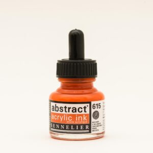 Sennelier - Abstract Acrylic Ink - 30ml - Cadmium Red Orange hue