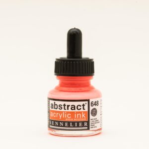 Sennelier - Abstract Acrylic Ink - 30ml - Fluorescent Orange