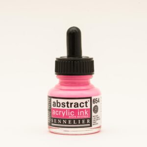 Sennelier - Abstract Acrylic Ink - 30ml - Fluorescent Pink