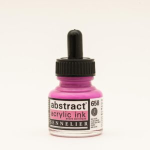 Sennelier - Abstract Acrylic Ink - 30ml - Quinacridone Pink