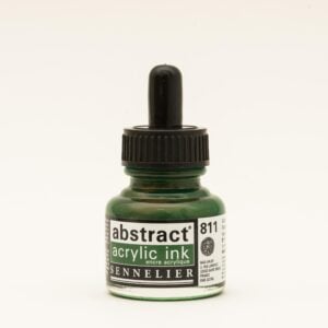 Sennelier - Abstract Acrylic Ink - 30ml - Permanent Green Light