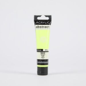 Sennelier - Abstract Acrylic Paint - 60ml - SATIN - Fluorescent Yellow