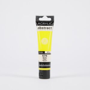 Sennelier – Abstract Acrylic Paint – 60ml – SATIN – Primary Yellow
