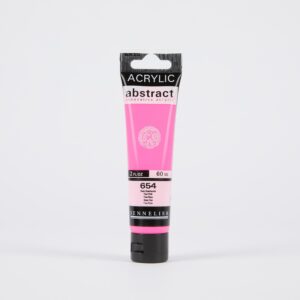Sennelier – Abstract Acrylic Paint – 60ml – SATIN – Fluorescent Pink