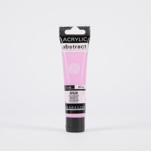 Sennelier – Abstract Acrylic Paint – 60ml – SATIN – Quinacridone Pink
