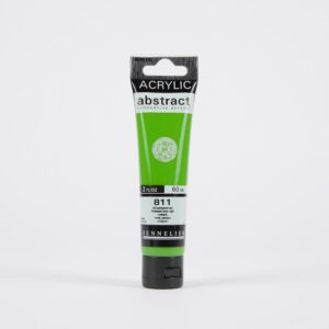 Sennelier - Abstract Acrylic Paint - 60ml - SATIN - Permanent Green Light