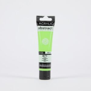Sennelier – Abstract Acrylic Paint – 60ml – SATIN – Bright Yellow Green