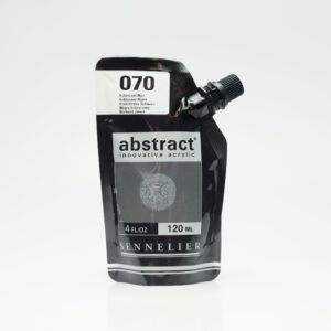 Sennelier - Abstract Acrylic Paint - 120ml - Iridescent - Black