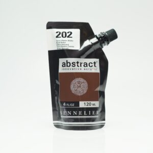 Sennelier - Abstract Acrylic Paint - 120ml - SATIN - Burnt Umber