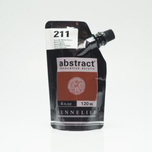 Sennelier - Abstract Acrylic Paint - 120ml - SATIN - Burnt Sienna