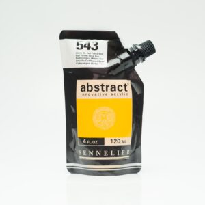 Sennelier - Abstract Acrylic Paint - 120ml - SATIN - Cadmium Yellow Deep Hue