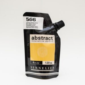Sennelier - Abstract Acrylic Paint - 120ml - SATIN - Dark Naples Yellow