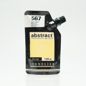 Sennelier - Abstract Acrylic Paint - 120ml - SATIN - Naples Yellow