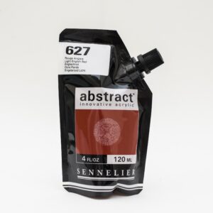 Sennelier - Abstract Acrylic Paint - 120ml - SATIN - Light English Red