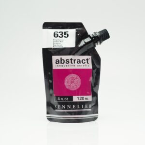 Sennelier - Abstract Acrylic Paint - 120ml - SATIN - Carmine Red