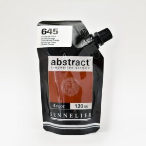 Sennelier - Abstract Acrylic Paint - 120ml - SATIN - Chinese orange