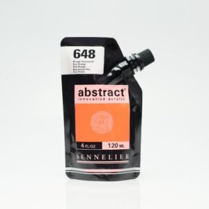 Sennelier - Abstract Acrylic Paint - 120ml - Fluorescent - Orange