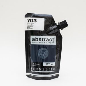 Sennelier - Abstract Acrylic Paint - 120ml - SATIN - Payne's Grey