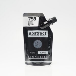 Sennelier - Abstract Acrylic Paint - 120ml - SATIN - Mars Black