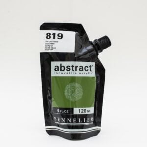 Sennelier - Abstract Acrylic Paint - 120ml - SATIN - Sap green