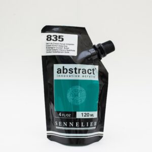 Sennelier - Abstract Acrylic Paint - 120ml - SATIN - Cobalt Green Deep Hue