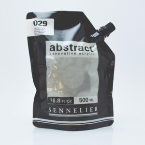 Sennelier - Abstract Acrylic Paint - 500ml - Iridescent - Silver