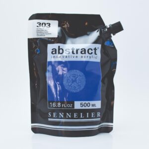 Sennelier - Abstract Acrylic Paint - 500ml - SATIN - Cobalt Blue Hue