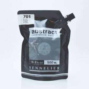 Sennelier - Abstract Acrylic Paint - 500ml - SATIN - Neutral Grey