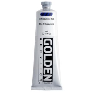 Golden - Heavy Body - Acrylic Paint - 148ml (5 oz) Tube - Anthraquinone Blue