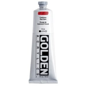 Golden - Heavy Body - Acrylic Paint - 148ml (5 oz) Tube - Cadmium Red Dark