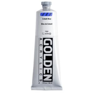 Golden - Heavy Body - Acrylic Paint - 148ml (5 oz) Tube - Cobalt Blue