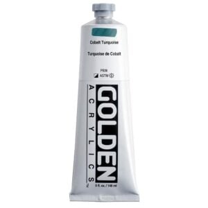 Golden - Heavy Body - Acrylic Paint - 148ml (5 oz) Tube - Cobalt Turquoise