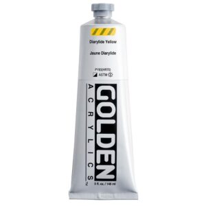 Golden - Heavy Body - Acrylic Paint - 148ml (5 oz) Tube - Diarylide Yellow