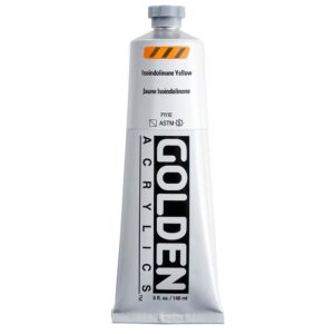 Golden - Heavy Body - Acrylic Paint - 148ml (5 oz) Tube - Isoindolinone Yellow