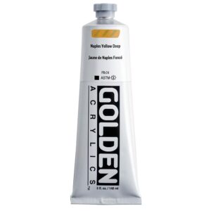 Golden - Heavy Body - Acrylic Paint - 148ml (5 oz) Tube - Naples Yellow Deep