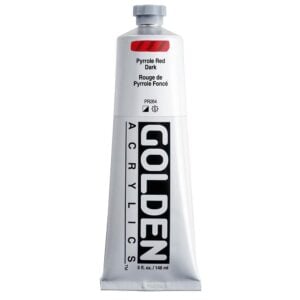 Golden - Heavy Body - Acrylic Paint - 148ml (5 oz) Tube - Pyrrole Red Dark