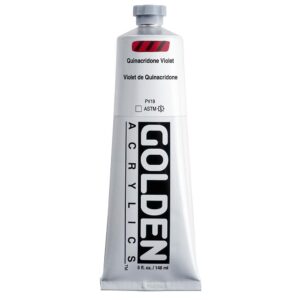 Golden - Heavy Body - Acrylic Paint - 148ml (5 oz) Tube - Quin. Violet