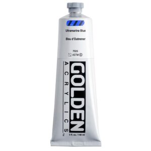 Golden - Heavy Body - Acrylic Paint - 148ml (5 oz) Tube - Ultramarine Blue