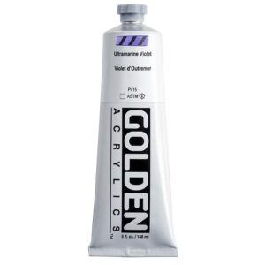 Golden - Heavy Body - Acrylic Paint - 148ml (5 oz) Tube - Ultramarine Violet