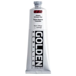 Golden - Heavy Body - Acrylic Paint - 148ml (5 oz) Tube - Alizarin Crimson Hue