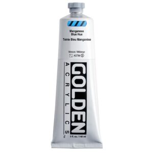 Golden - Heavy Body - Acrylic Paint - 148ml (5 oz) Tube - Manganese Blue Hue