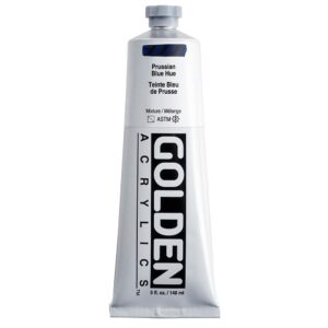 Golden - Heavy Body - Acrylic Paint - 148ml (5 oz) Tube - Prussian Blue Hue